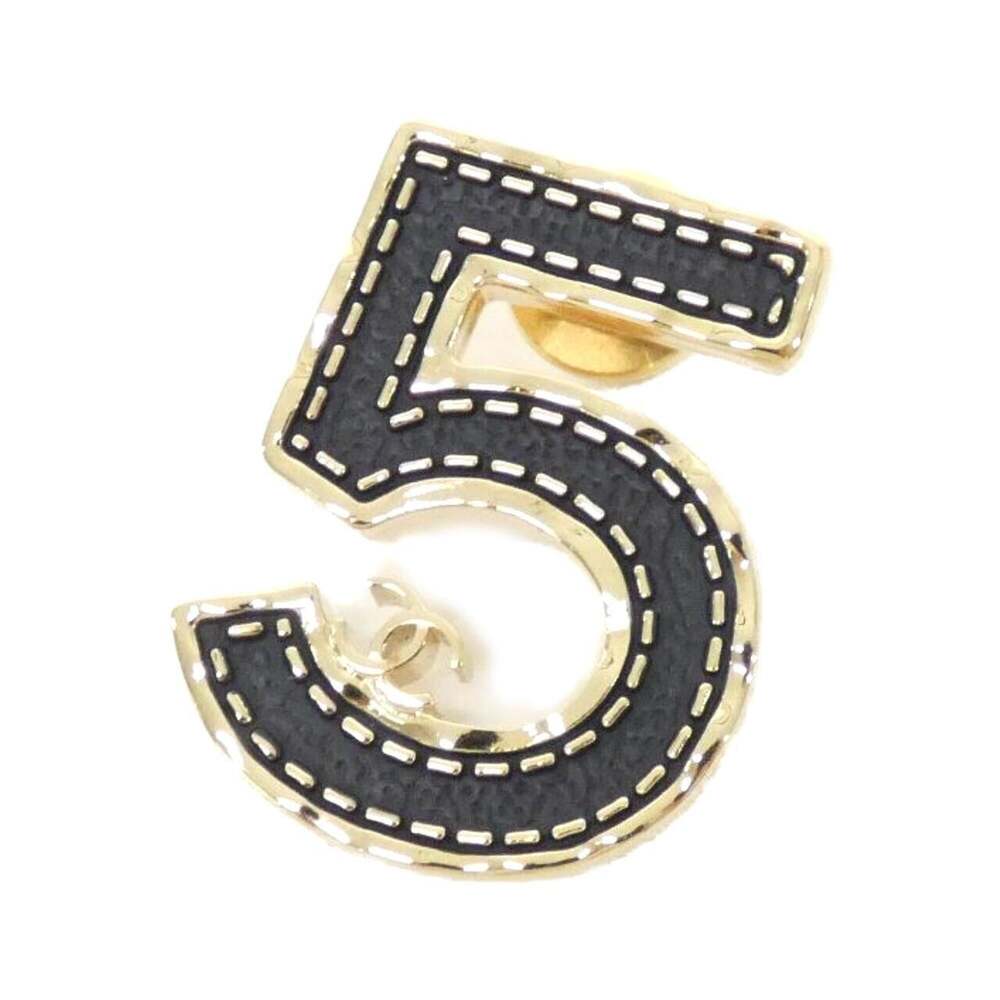 Chanel Pin Brooch Black #287955C10B